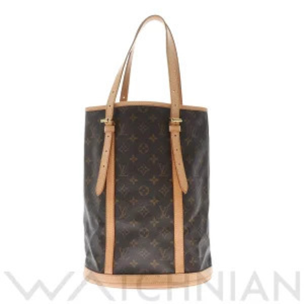 Louis Vuitton Monogram Bucket Handbag Brown Canvas Tote Bag